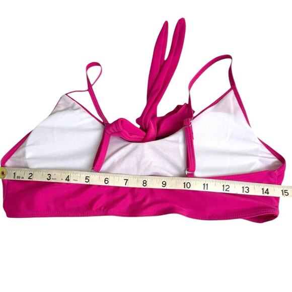 Magenta Bikini Vibrant 2 Pc High Cut Bikini Size Medium - Picture 8 of 9